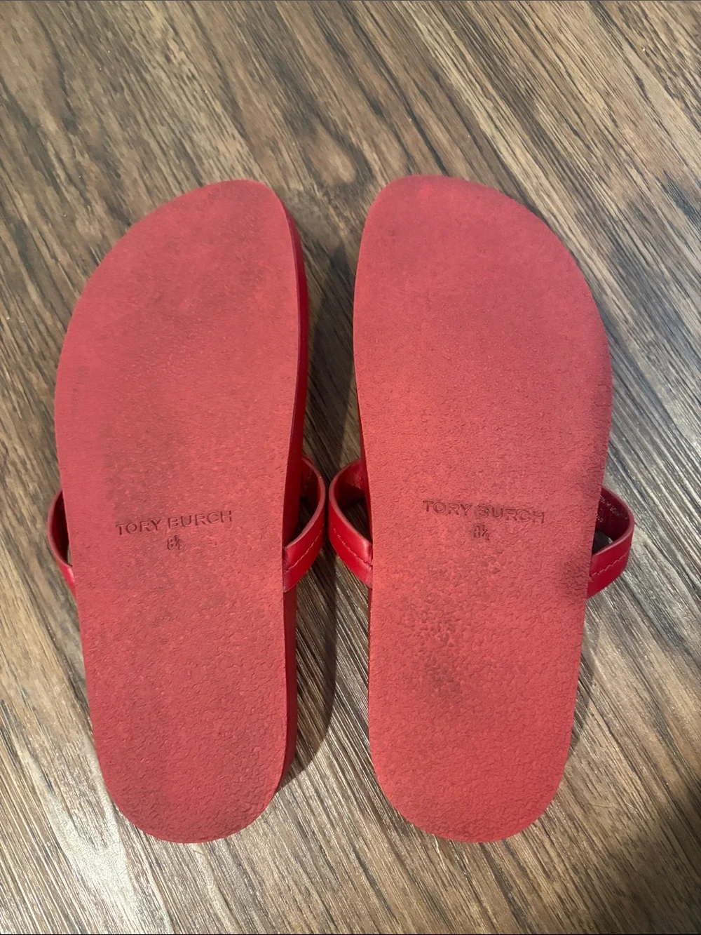 Tory Burch Women's Red Miller Slide Sandals